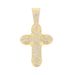 Unisex New Hot Selling Alloy Full Diamond Bundled Cross Pendant Fashion Trend Rap Men's Hip Hop Cuban Necklace_ipsvogv.com