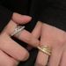 Multi Layer Zircon Open For Women, Light Luxury, Niche Design, High-end Feel, Index Finger Ring, Fashionable_ipsvogv.com