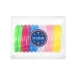 Charm Bracelets Colorful Wristband Resin Bracelet Girl Gift Solid Bangle Plastic Bangles Kids Friendship Set Adult_ipsvogv.com