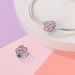 Women's Jewelry Pink English Letter Pendant Beads DIY Jewelry Accessories Bracelet Copper Plated 925 Silver_ipsvogv.com