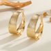 Statement Exaggerated Creative C-Shaped Large Hoop For Women Elegant Light Luxury Feel Drop Earrings_ipsvogv.com