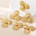 Minimalist 3D Flower Earrings Necklace Ring Set For Women Fashion Versatile Personality Jewelry_ipsvogv.com