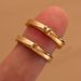 Super Custom Wedding Couple Style, Letter Ring, One Pair Men's And Women's Rings, Vacuum Plated, Student Gift_ipsvogv.com