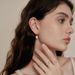 Women's Jewelry Exquisite Pure Era South France Moonlight Earrings Earrings Female Light Luxury High End Design White Mother Of Pearl Earrings_ipsvogv.com