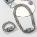 Jewelry High Street Functional Style Double Layer Cuban Chain Men And Women Titanium Steel Short Retro Necklace Bracelet_ipsvogv.com