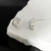 Stud Earrings Sterling Silver Frosted Texture Ear Buckle Light Luxury Autumn And Winter Niche Ins Earrings Women's High-end Jewelry_ipsvogv.com