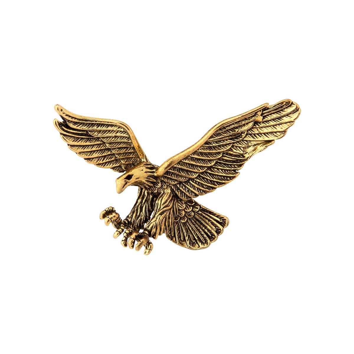 Retro Double Headed Eagle Collar Pin Personality Animal Snake Unicorn Cheetah Chest Pin Men's Suit Accessories_ipsvogv.com