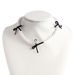 Jewelry Niche Light Luxury Pearl Sweet Cool Style Black Ribbon Bowknot Collarbone Chain Necklace For Women_ipsvogv.com