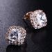 Women’s Jewelry Set Fashion hot selling necklace and earrings jewelry set Korean popular zircon micro inlaid gold plated accessories_ipsvogv.com