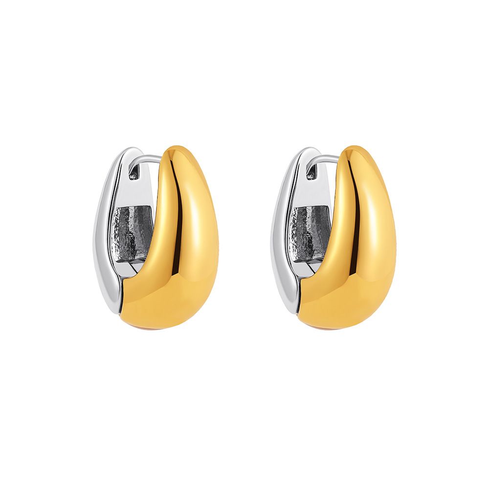Simple Design Retro Earrings Geometric High End Light Luxury Simple Niche Design Earrings_ipsvogv.com