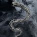 Sterling Silver Bracelet For Men High-End Niche Design Personality Medusa Rattlesnake Hip-Hop Bold Trend_ipsvogv.com