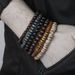 Hot Selling Handmade Beaded Bracelet Set For Men, Retro Style, Multi Layer Elastic Line, Wooden Beads, Coconut Shell Stone Bracelet_ipsvogv.com