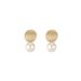 - Fashionable Versatile Gold Star Pearl Earrings And Necklace 2 Piece Set_ipsvogv.com