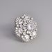 hot sale fashion hollow snowflake ring with rhinestone fashion temperament bridal banquet dress accessories_ipsvogv.com