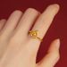 Copper Alloy China-Chic Ethnic Style Necklace Classical Pendant, Open Mouth Ring, Lady's Ring Jewelry_ipsvogv.com