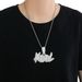 Pendants & Charms Hip Hop Private Custom Stitching Burr Cursive Letter Pendant Open Version Letter DIY Hip Hop Jewelry Customization_ipsvogv.com