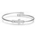 Titanium Steel Bracelets Men And Women Stainless Steel Cross Bracelet Jewelry Wholesale Open Adjustable Bracelet_ipsvogv.com