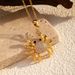 Diamond Crab Pendant Necklace - Fashion Beach Jewelry For Women_ipsvogv.com