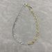 Small Niche Accessory Design, Simple Gold Silver Contrasting Classic Instagram Necklace, Fashionable And Versatile_ipsvogv.com