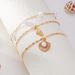 Beach Ocean Wind Metal Shell Conch Simple Ins Pearl Fine Chain Foot Decoration Female_ipsvogv.com