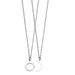 Simple Hollow Sun And Moon Couple Necklace, Sun, Moon And Stars Collarbone Chain Set Necklace_ipsvogv.com