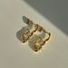 Spot Factory Fashionable Niche INS Retro Vintage Irregular Spiral G Earrings_ipsvogv.com