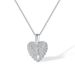 Women's Jewelry Fashion Simple Design Love Necklace Light Luxury High End Angel Wings Clavicle Chain_ipsvogv.com