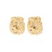 Personality lava love liquid water drop earrings business folds irregular geometric earrings earrings_ipsvogv.com