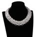 Jewelry Fashion Personality Exaggerated Whip Metal Chain Necklace Simple Design Bracelet_ipsvogv.com
