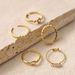 French Ins Style Inlaid White Zircon Titanium Steel Ring Color Retaining Adjustable Fashionable All Match Open Ring_ipsvogv.com