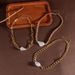 Retro Alloy Chain Necklace Simple Special Shaped Pearl Pendant Clavicle Chain_ipsvogv.com