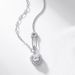 Personality needle cultivation ruby love light luxury necklace female niche temperament cold style clavicle chain_ipsvogv.com