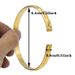 8mm Vietnamese Sand Gold Card Buckle Opening Flower Bracelet Vacuum Plated Color Preserved Women's Fashion Jewelry_ipsvogv.com