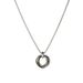 New Ins Cold Style Trend Hip Hop Couple Accessories Pendant Men And Women Three Ring Titanium Steel Necklace_ipsvogv.com