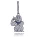Full Dia Letter Hip Hop Pendant Copper Inlaid Zircon Trendy Men And Women Accessories_ipsvogv.com