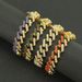 Cuban Chain Full Diamond Bar Men's Bracelet Hiphop Fashion Trendy Accessories 15mm Wide_ipsvogv.com