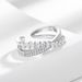 Bora Xing's New Korean Version Of High-end, Fashionable, And Elegant Zircon Is Versatile For Women's Gifts. Open Ring_ipsvogv.com