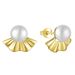 Freshwater pearl earrings s925 sterling silver earrings earrings light luxury fashion women's jewelry silver jewelry_ipsvogv.com