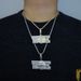 Hip Hop New WOE Letter Pendant Fashion Trend With Full Diamond Men's Necklace_ipsvogv.com