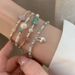 Natural Stone Pearl Broken Silver Bracelet For Women, Korean Fashion, Niche Design, Simple Versatile Temperament, And_ipsvogv.com