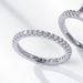 S925 silver moissanite couple's rings are inlaid with super flashing colored gemstones for men and women, simple and fashionable engagement engagement_ipsvogv.com