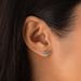 Women’s Jewelry Set Fashion Copper Plated Real Gold December Birthstone Birthstone Earrings S925 Silver Needle Earrings Female Mother's Day Gift_ipsvogv.com