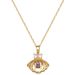 】 Hollow 【 Shell With Beads, Light Luxury Charm, Gorgeous Full Diamond Necklace, Women's Versatile Clavicle Chain, 【 】 Beads, Charm, Necklace, Chain,_ipsvogv.com