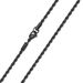 Personality Men's 2.5MM Fried Dough Twists Hip Hop Fashion Necklace Twist Rope Chain_ipsvogv.com