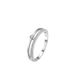 Spring New 925 Silver Double Line Elegant Simple Ring Female Light Luxury Niche Trend Sweet Ring_ipsvogv.com