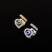 Halloween Men And Women's Fashion Personality Gold Teeth Devil Eyes Inlaid Zircon Braces Cosplay Accessories_ipsvogv.com