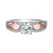 Zircon Jewelry Angel Wings Gold Ring Women's Creative Handicraft_ipsvogv.com