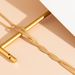 High Color Retention Copper Gold-Plated Simple Long Snake Bone Chain Minimalist Design Sense Necklace Ins_ipsvogv.com
