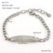 Women's Jewelry Simple Stainless Steel Curved Diamond Bracelet All Match Cuban Titanium Chain Steel Men's And Women's Bracelet_ipsvogv.com