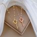 Agile 【 】 Key Light Luxury Charm Gorgeous Full Diamond Necklace Women's Versatile Clavicle Titanium Steel Chain 【 】_ipsvogv.com